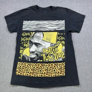 2PAC Tupac POETIC JUSTICE Movie Street Romance T-Shirt MENS Medium Hip Hop Rap